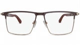Dorado con café y brazos tipo madera - 2 unidades disponibles