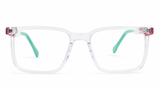 C6 – Transparente con rojo, blanco y verde aguamarina – 2 unidades disponibles