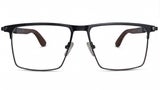 Negro con plateado y brazos tipo madera - 3 unidades disponibles