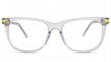 C9 transparente gris con detalle lima - 1 unidad disponible