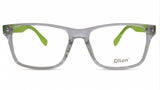 C6 gris transparente con verde lima - 2 unidades disponibles