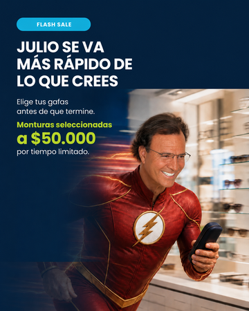 gafas baratas con monturas a $50.000