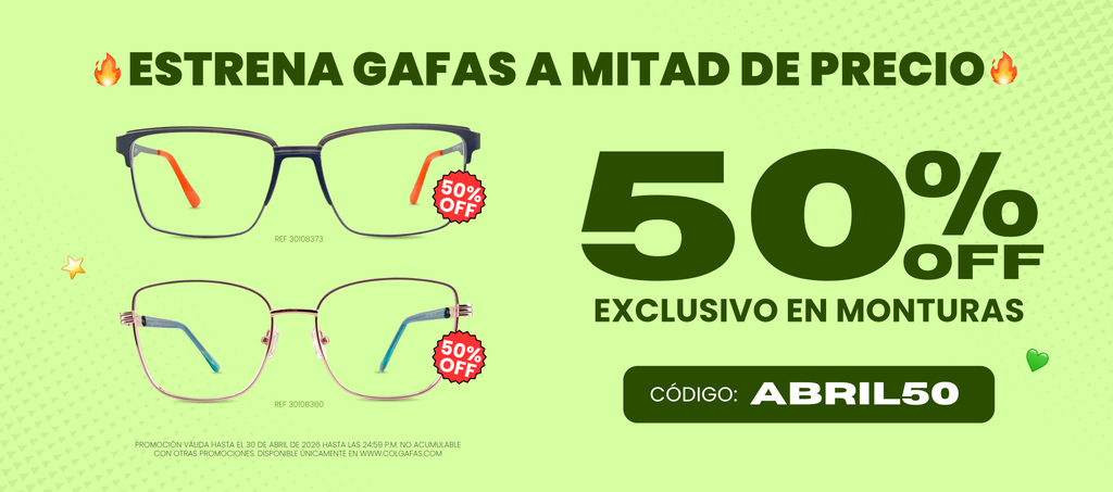 SALE de gafas abril 2026