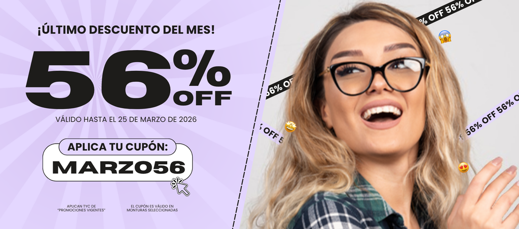 56% OFF - Cupón marzo56 válido hasta 25 de marzo